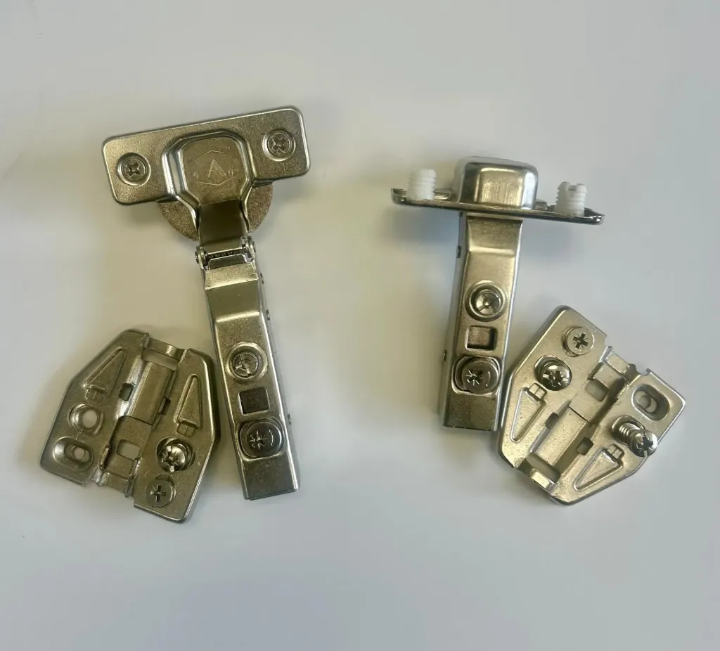 [AT-HIN-03] AT - Two Way Hydraulic Hinge & Plate - (Pack of 300 : Price/Hinge - $0.96)